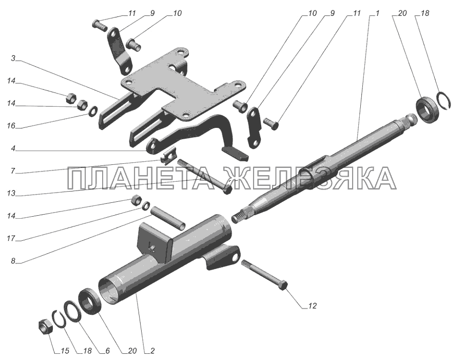 Соболь рулевая схема