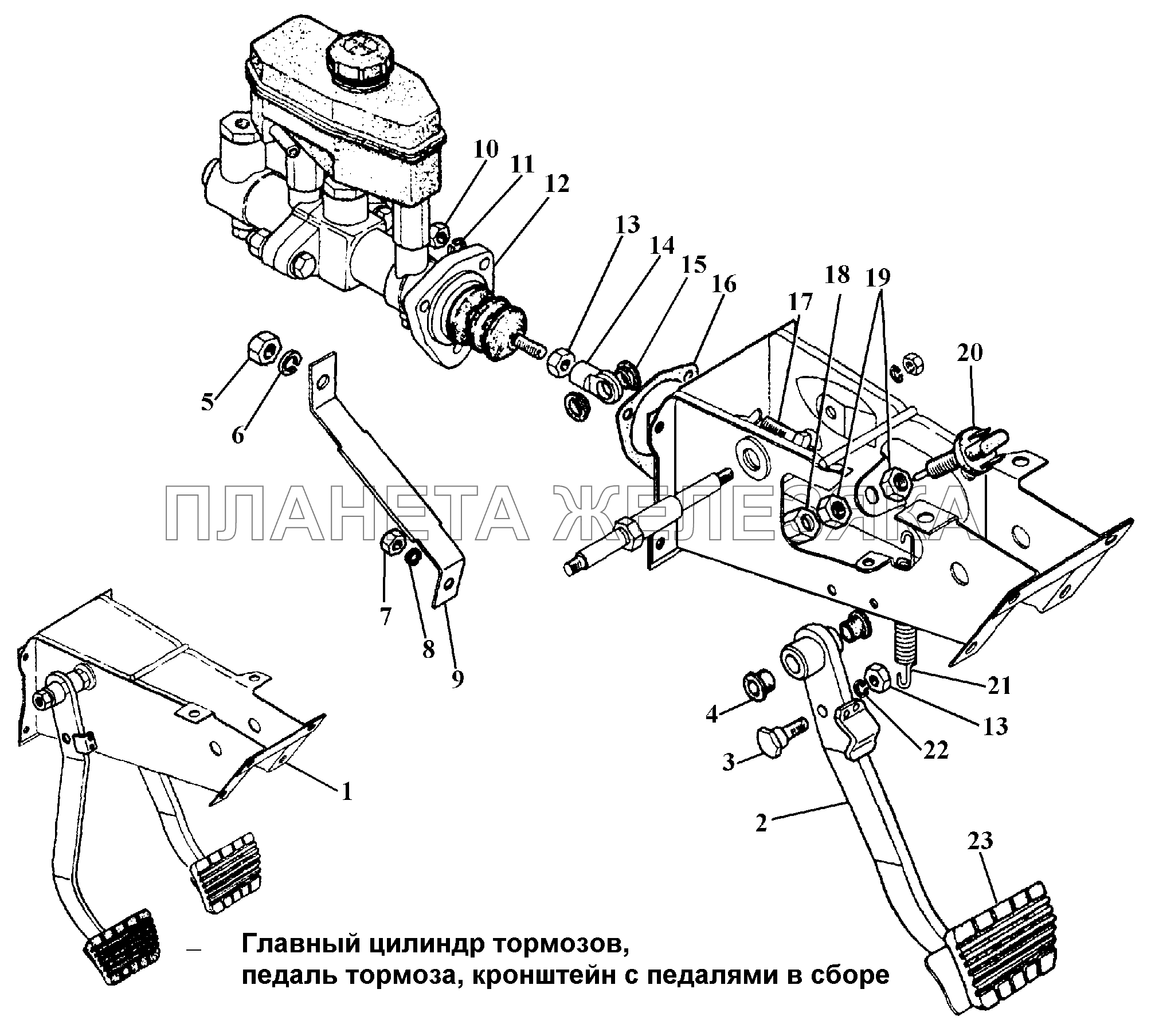 Газ 3308 схема
