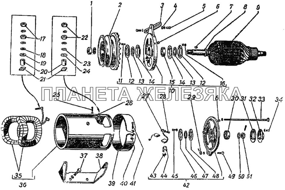 Генератор газ 51