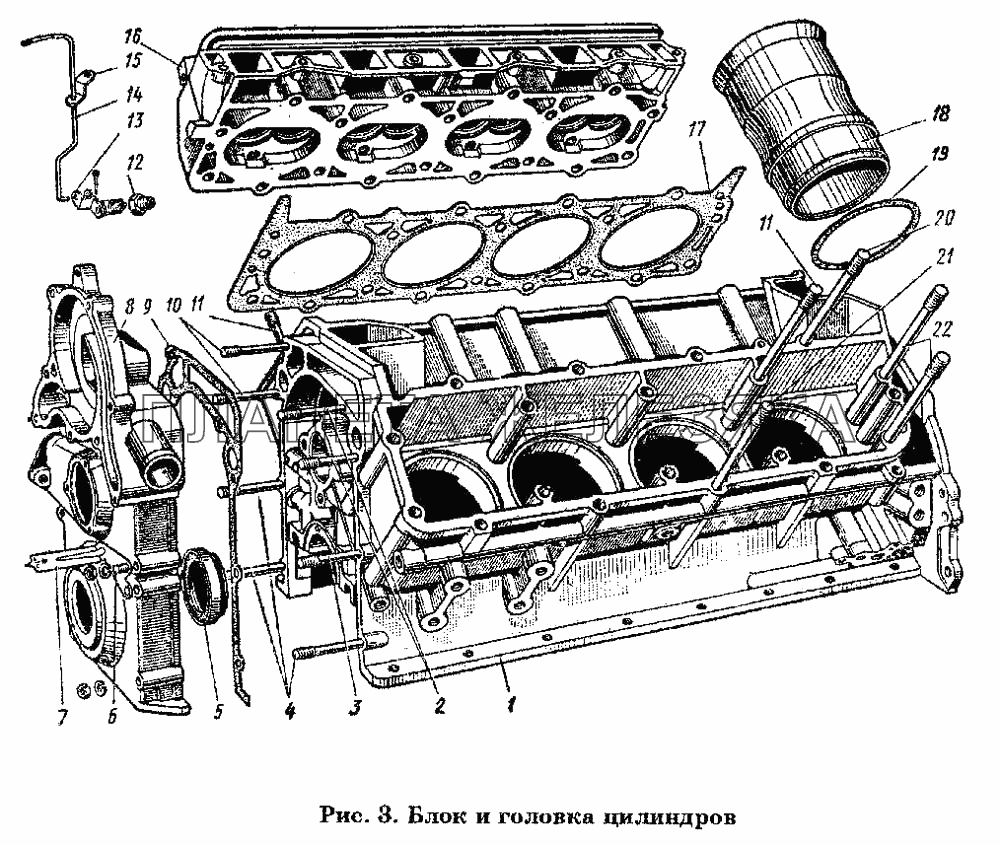 Плита газ 53 схема