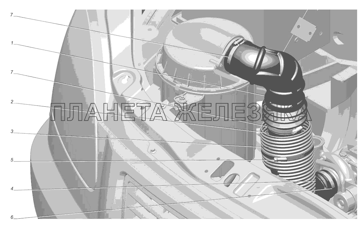 Корпус воздушного фильтра некст