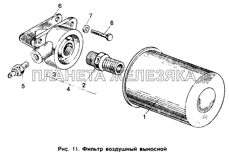 Масляный фильтр ваз чертеж