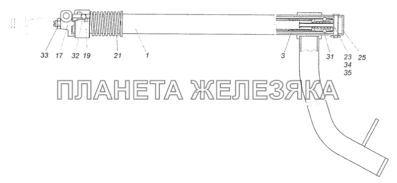 Камаз 4308 схема стеклоочистителя