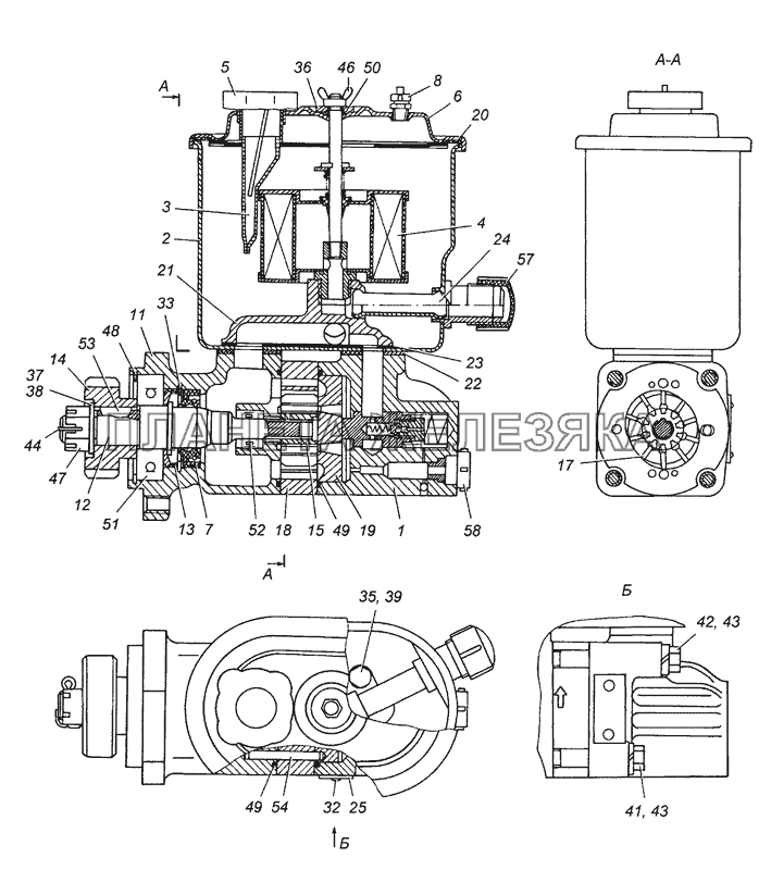 Гур камаз 6520 zf устройство схема
