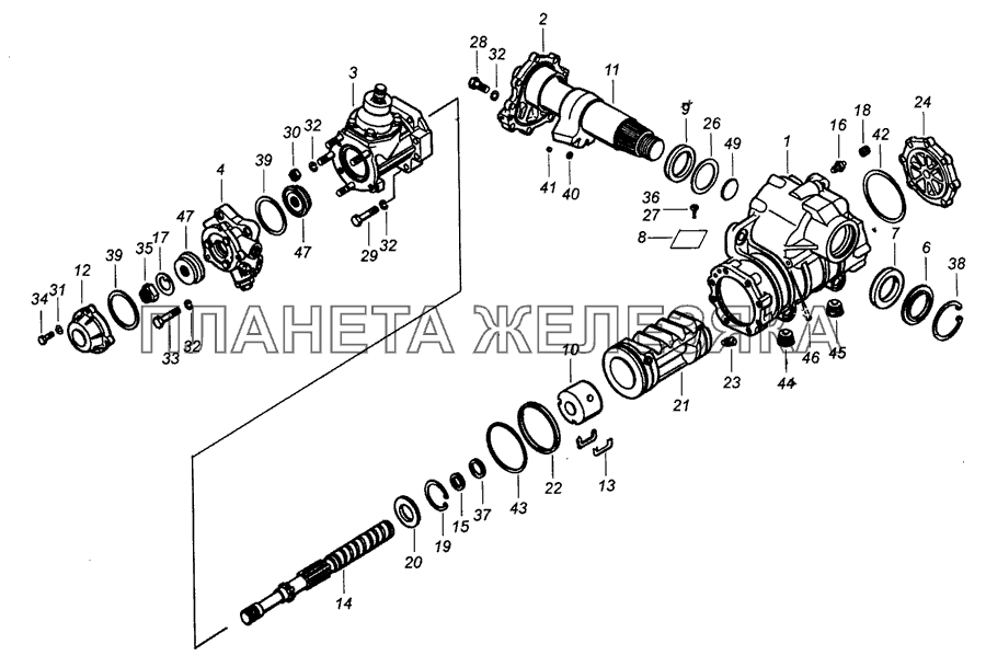 Гур камаз 6520 zf устройство схема