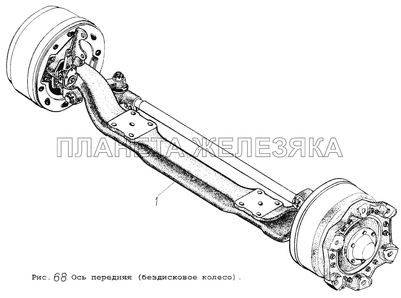 Маз колесо бездисковое