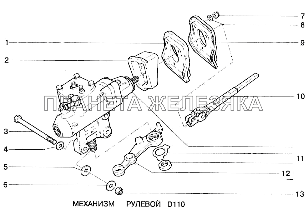 Суппорт 2123 схема