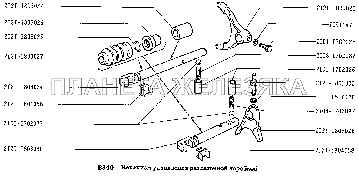 Ступицы 2101 схема